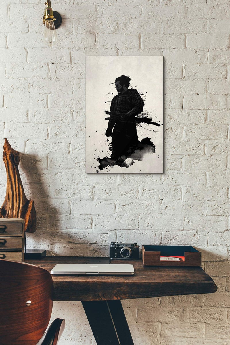 Cortesi Home 'Samurai' by Nicklas Gustafsson, Canvas Wall Art, 12"x18" - Image 3